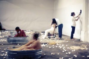 Aviva Rahmani, Suzanne Lacy, Judy Chicago, and Sandi Orgel, Ablutions (1972).